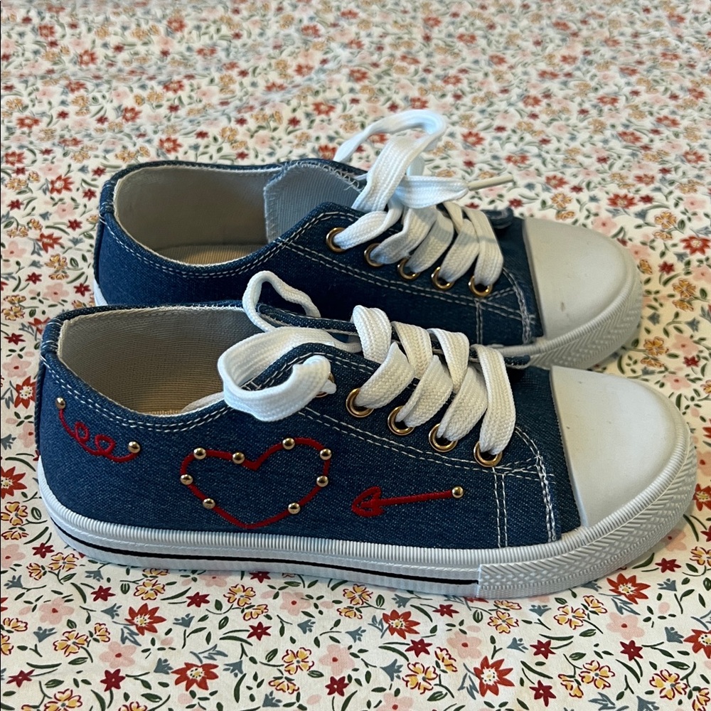 Sears Blue Denim Sneakers